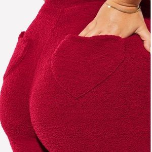 Pet Me High Waist Heart Pocket Short 2X
